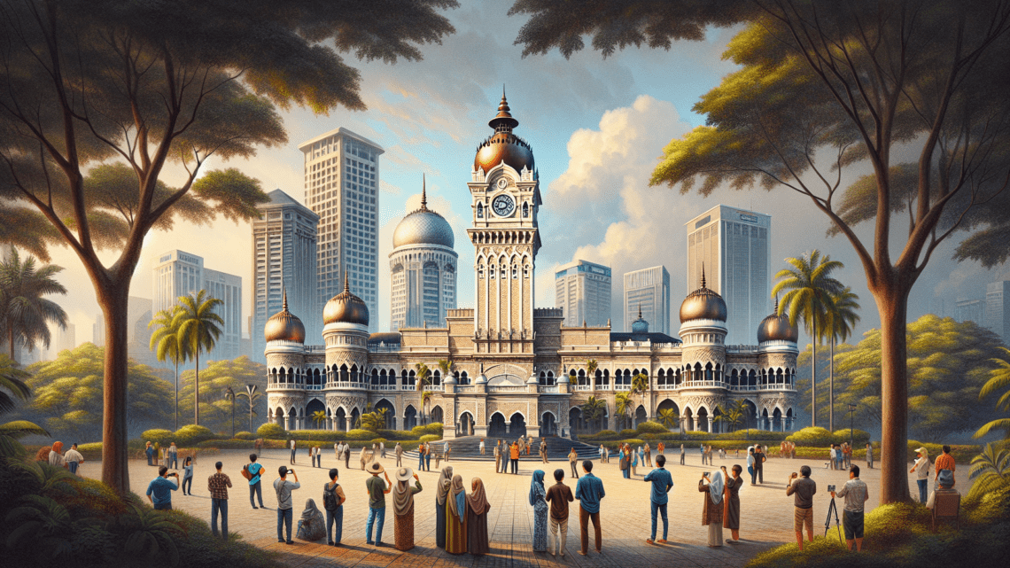 Besichtigung der Sultan Abdul Samad Gebäude – ikonische Kolonialarchitektur in Kuala Lumpur